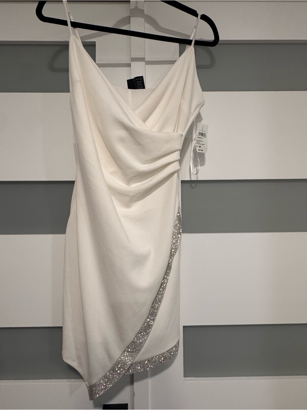 Shine In The Spotlight Rhinestone Dress Size Med - NWT